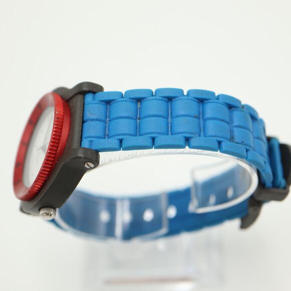 Vintage Vuarnet Swiss Made 38mm Date Watch Fiber Glass Bezel with New Battery - Picture 10 of 16